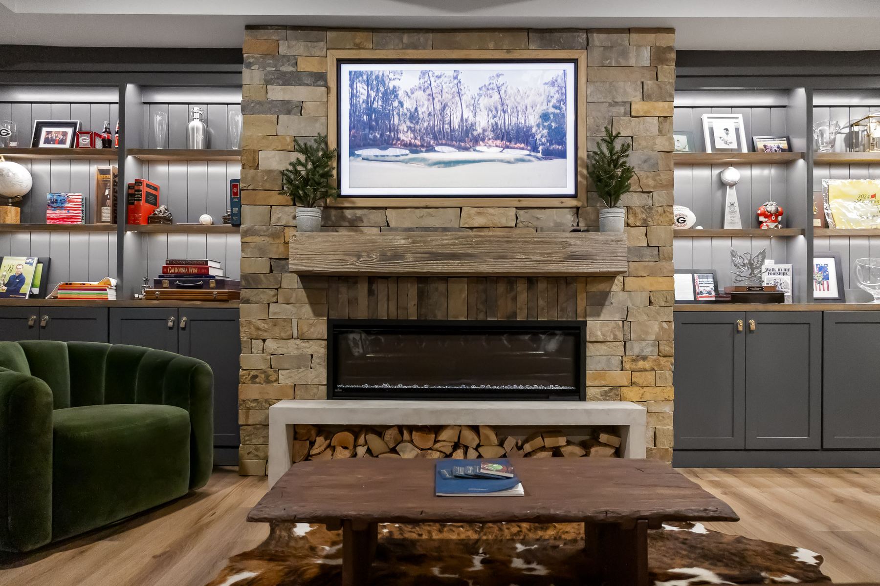 4179 Glengary Dr. — Custom Basement Atlanta